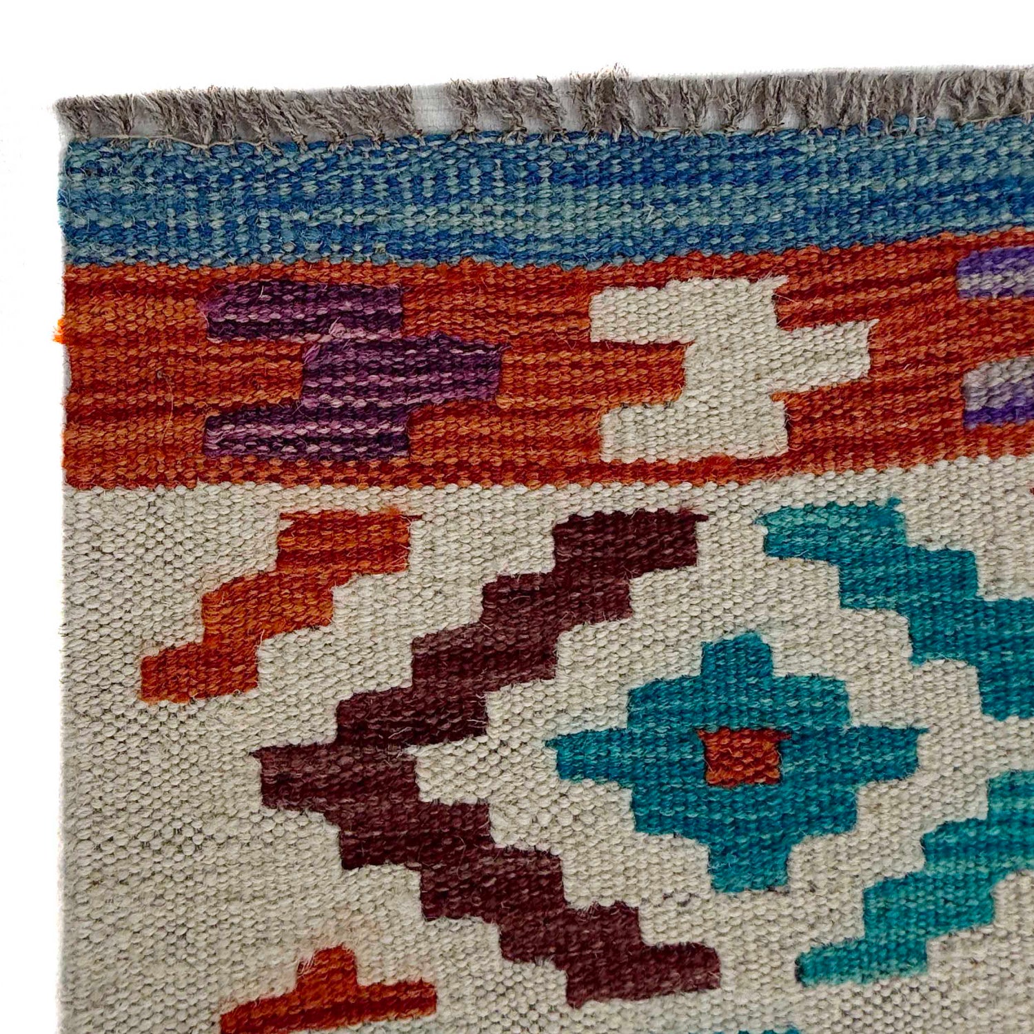 Handmade Multi Kilim Geometric 9x12 ft