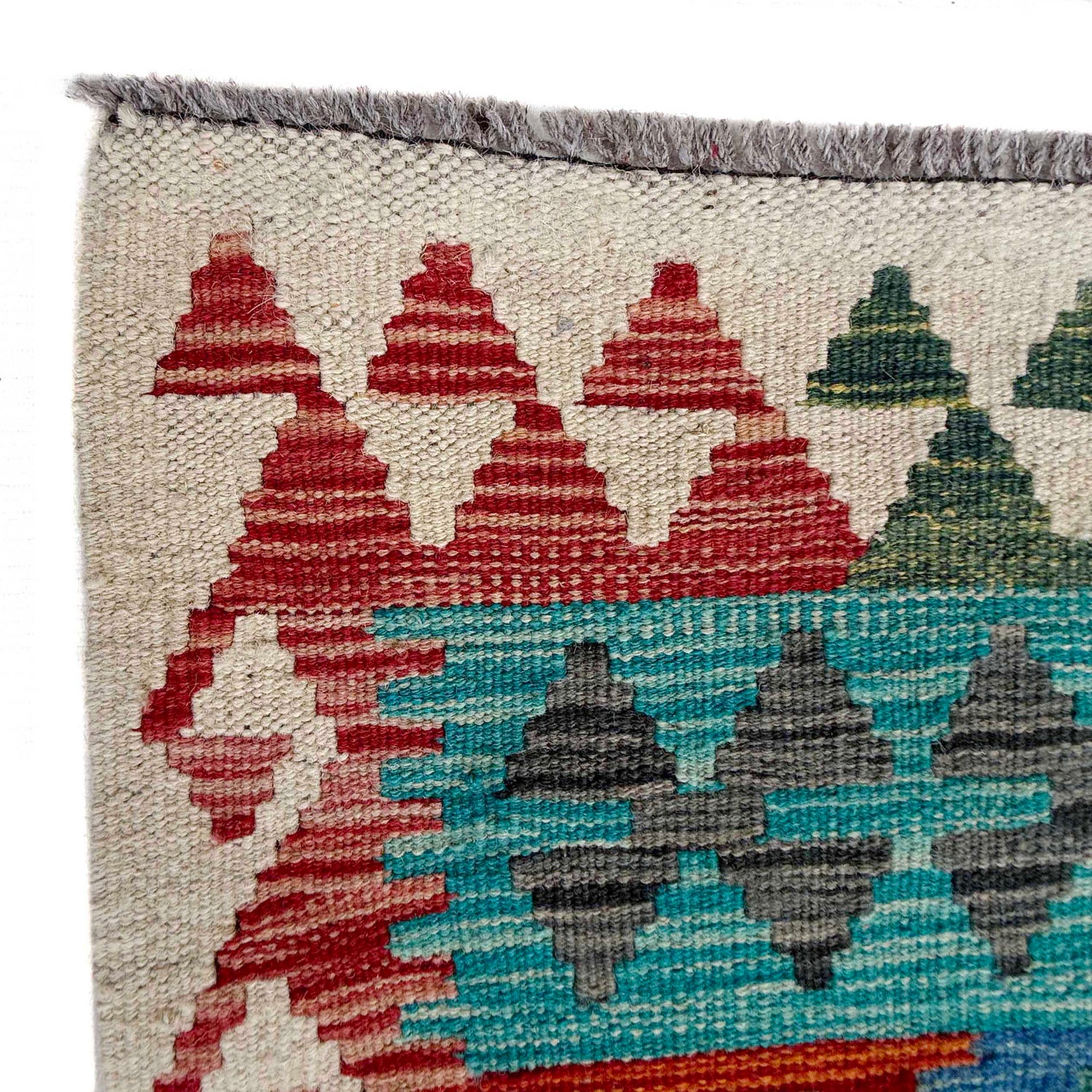 Handmade Multi Kilim Geometric 9x12 ft