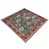 Handmade Multi Kilim Geometric 8x10 ft