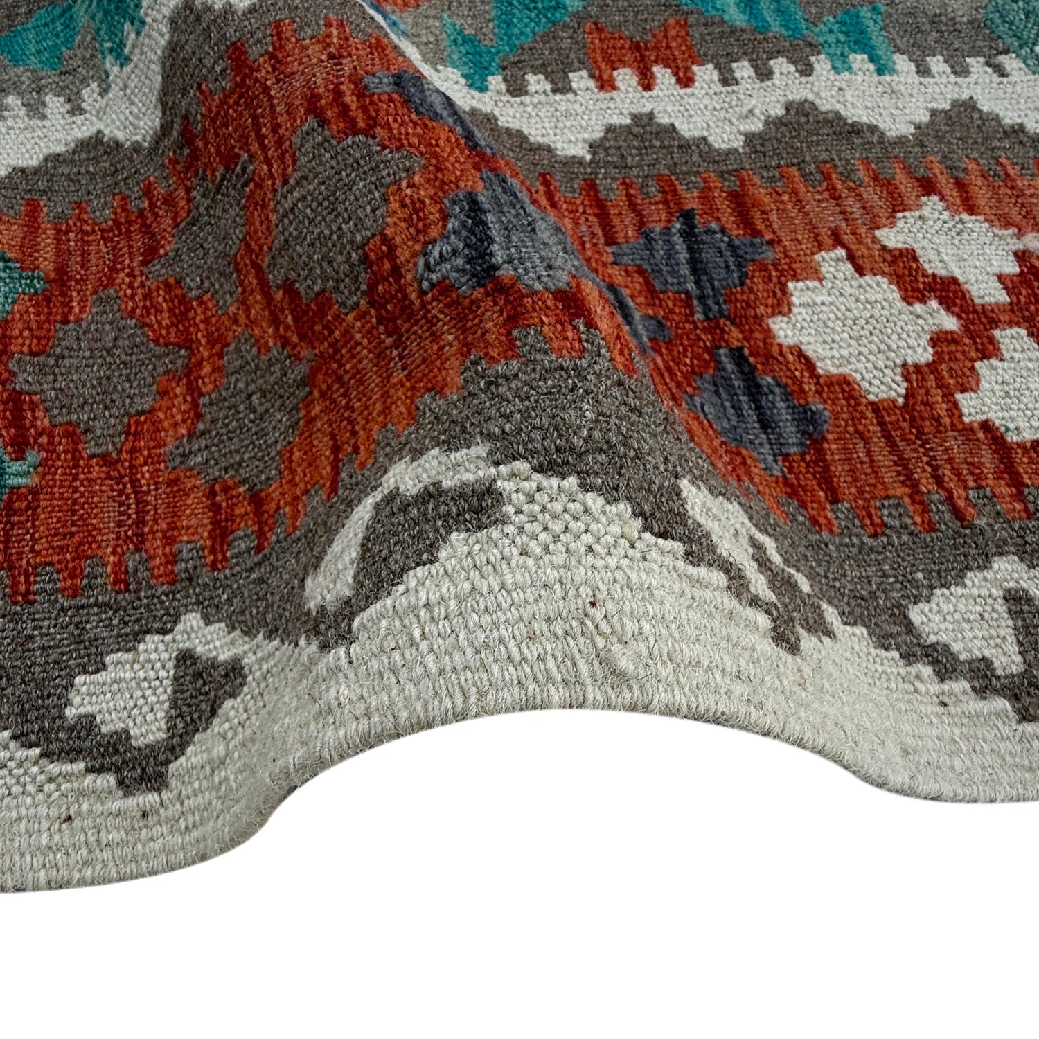 Handmade Multi Kilim Geometric 8x10 ft