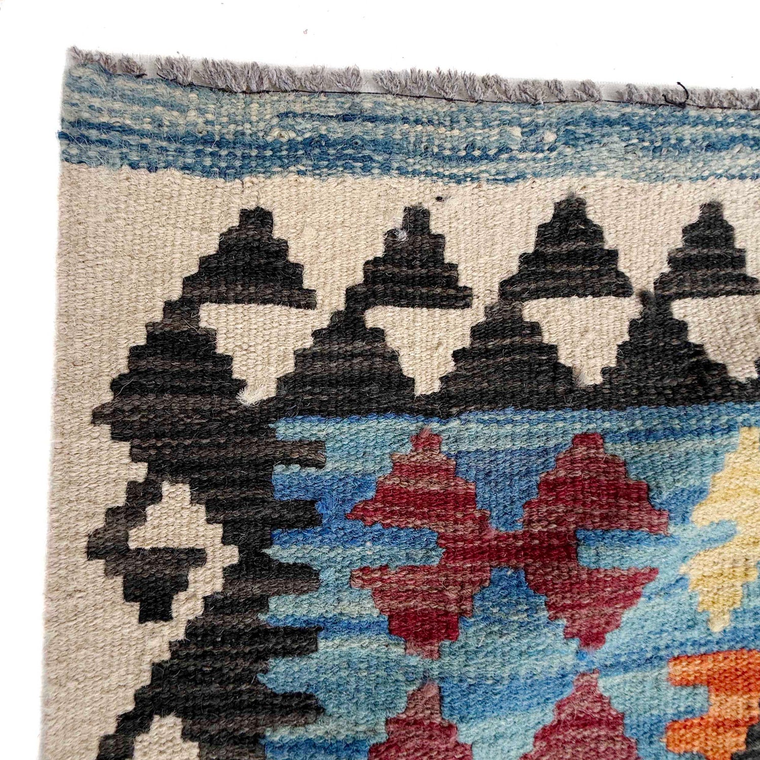 Handmade Multi Kilim Geometric 10x16 ft