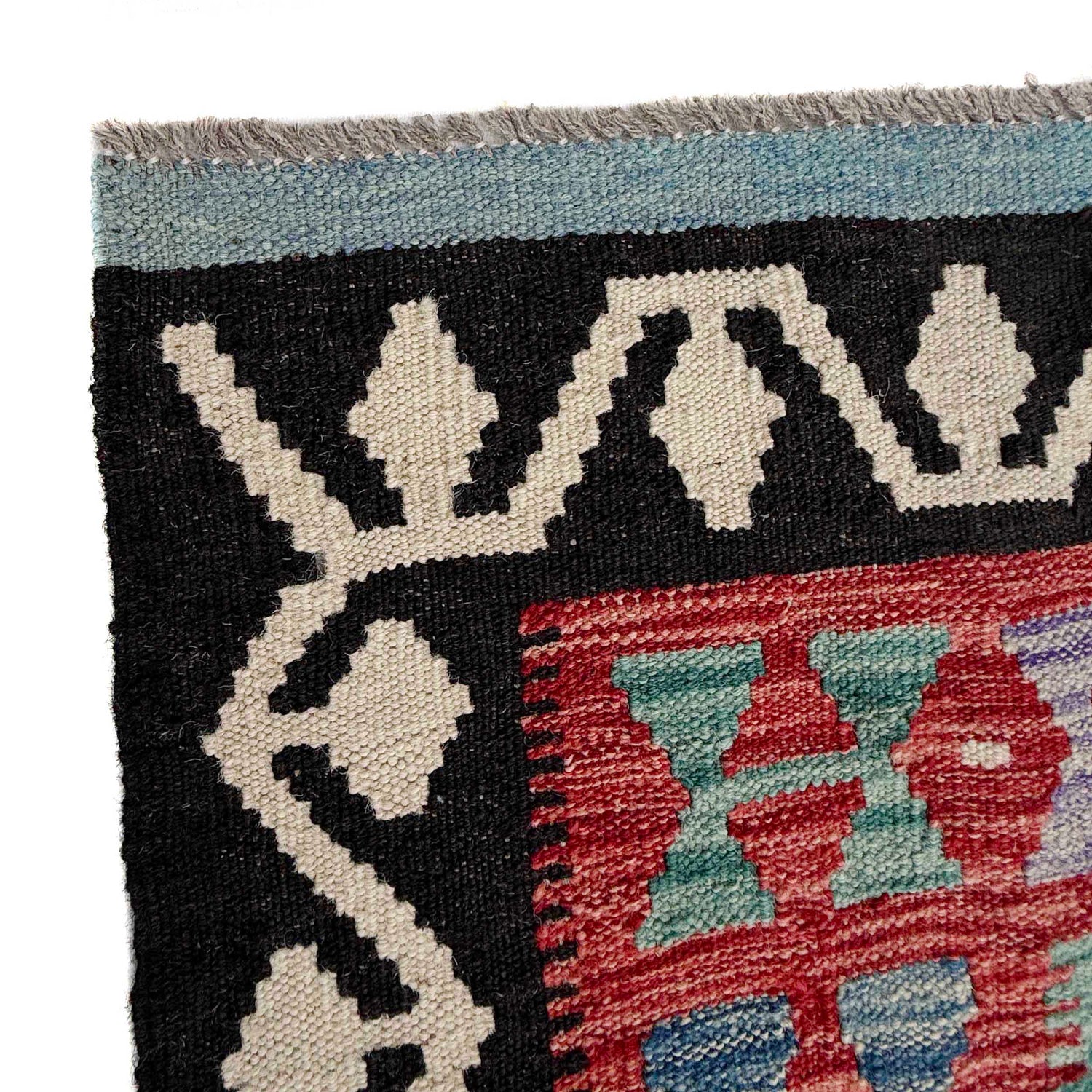 Handmade Multi Kilim Geometric 8x10 ft
