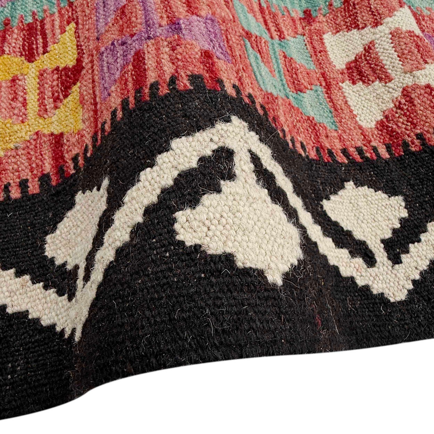 Handmade Multi Kilim Geometric 8x10 ft