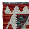 Handmade Multi Kilim Geometric 8' Runner