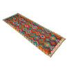 Handmade Multi Kilim Geometric 10' Runner