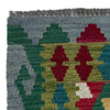 Handmade Multi Kilim Geometric 10' Runner