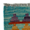 Handmade Multi Kilim Geometric 10' Runner