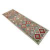 Handmade Multi Kilim Geometric 10' Runner