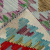 Handmade Multi Kilim Geometric 10' Runner