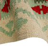 Handmade Multi Kilim Geometric 10' Runner