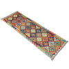 Handmade Multi Kilim Geometric 10' Runner