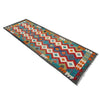 Handmade Multi Kilim Geometric 10' Runner