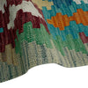 Handmade Multi Kilim Geometric 10' Runner