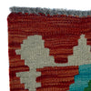 Handmade Multi Kilim Geometric 10' Runner