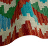 Handmade Multi Kilim Geometric 10' Runner