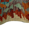 Handmade Multi Kilim Geometric 10' Runner