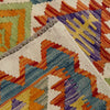 Handmade Multi Kilim Geometric 10' Runner