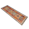 Handmade Multi Kilim Geometric 10' Runner