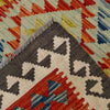Handmade Multi Kilim Geometric 10' Runner