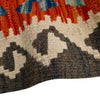 Handmade Multi Kilim Geometric 10' Runner