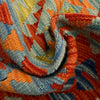 Handmade Multi Kilim Geometric 10' Runner