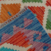 Handmade Multi Kilim Geometric 10' Runner