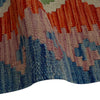 Handmade Multi Kilim Geometric 10' Runner