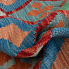 Handmade Multi Kilim Geometric 10' Runner