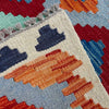 Handmade Multi Kilim Geometric 8' Runner