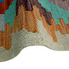 Handmade Multi Kilim Geometric 8' Runner