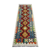 Handmade Multi Kilim Geometric 10' Runner