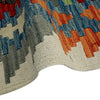 Handmade Multi Kilim Geometric 10' Runner