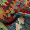 Handmade Multi Kilim Geometric 10' Runner