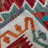 Handmade Multi Kilim Geometric 10' Runner
