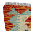 Handmade Multi Kilim Geometric 8' Runner