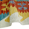 Handmade Multi Kilim Geometric 10' Runner