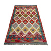 Handmade Multi Kilim Geometric 2x4 ft