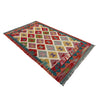Handmade Multi Kilim Geometric 2x4 ft