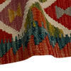 Handmade Multi Kilim Geometric 2x4 ft