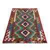 Handmade Multi Kilim Geometric 2x4 ft