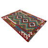 Handmade Multi Kilim Geometric 2x4 ft