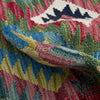 Handmade Multi Kilim Geometric 2x4 ft