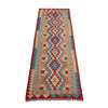 Handmade Multi Kilim Geometric 10' Runner
