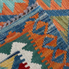 Handmade Multi Kilim Geometric 10' Runner