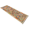 Handmade Multi Kilim Geometric 10' Runner