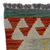 Handmade Multi Kilim Geometric 6' Runner