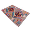Handmade Multi Kilim Geometric 2x4 ft