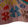 Handmade Multi Kilim Geometric 2x4 ft