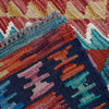 Handmade Multi Kilim Geometric 2x4 ft