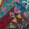 Handmade Multi Kilim Geometric 2x4 ft